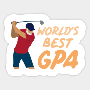 Worlds Best GPA. 1 Sticker